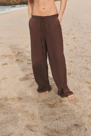 mid raise pants