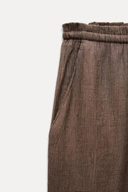 mid raise pants