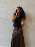 Brown Skirt