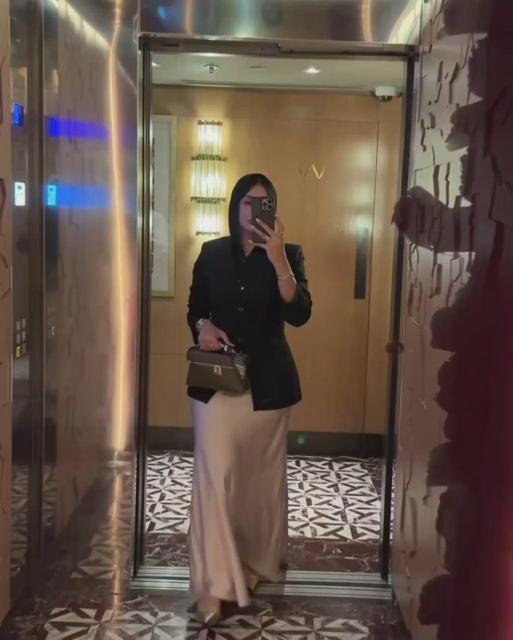 Beige Skirt