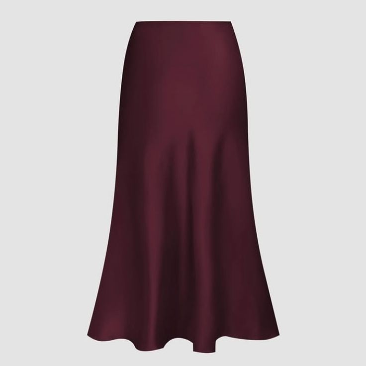 Burgundy skirt