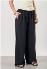 Linen blend pants