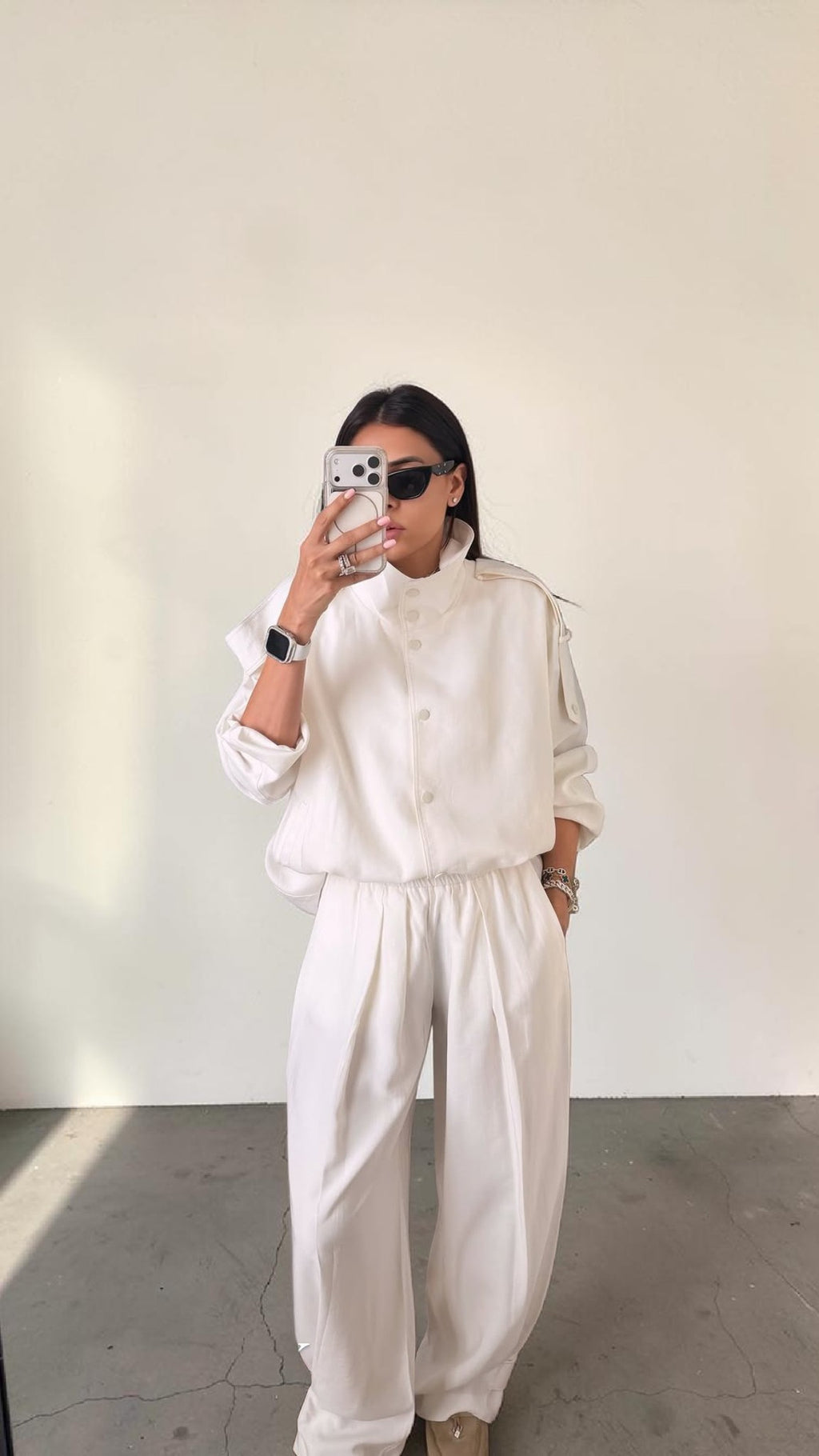 Oyster white set