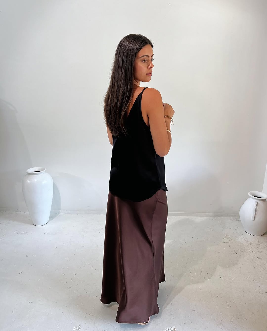 Brown Skirt