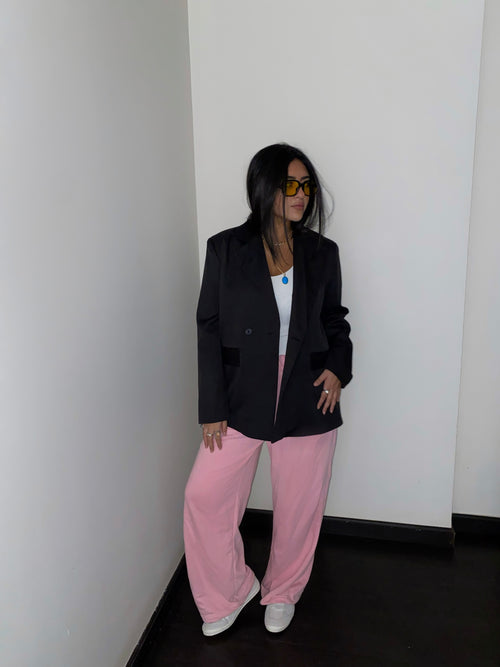 Black Breasted blazer