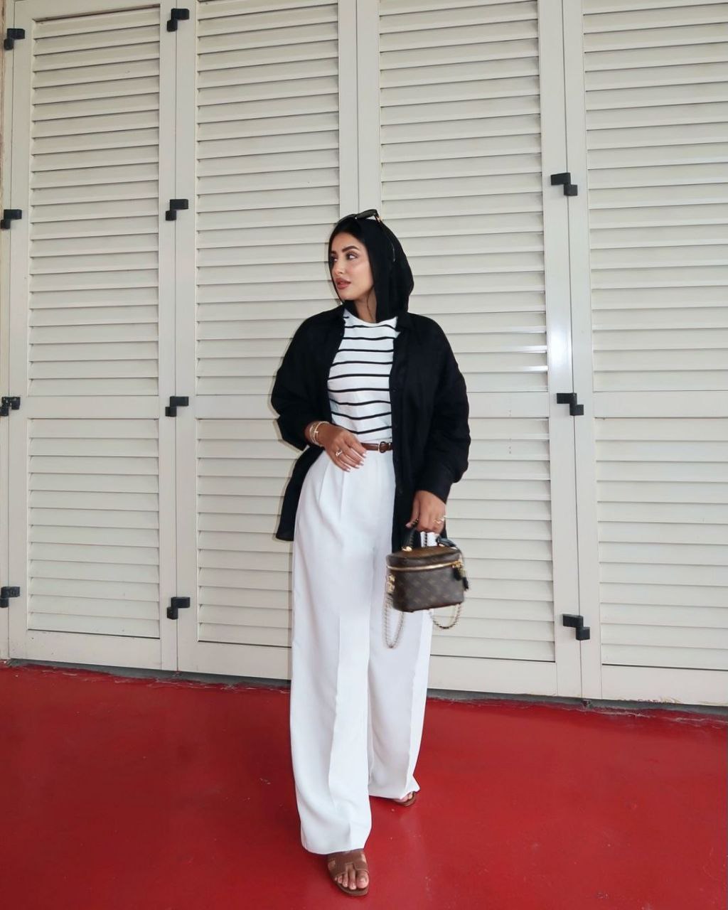White Wide Leg Pants