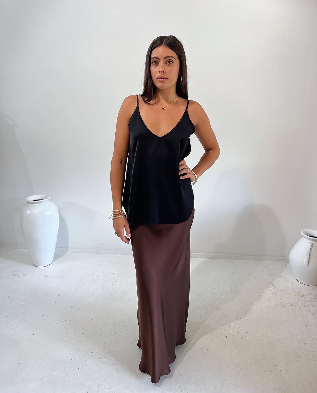 Brown Skirt