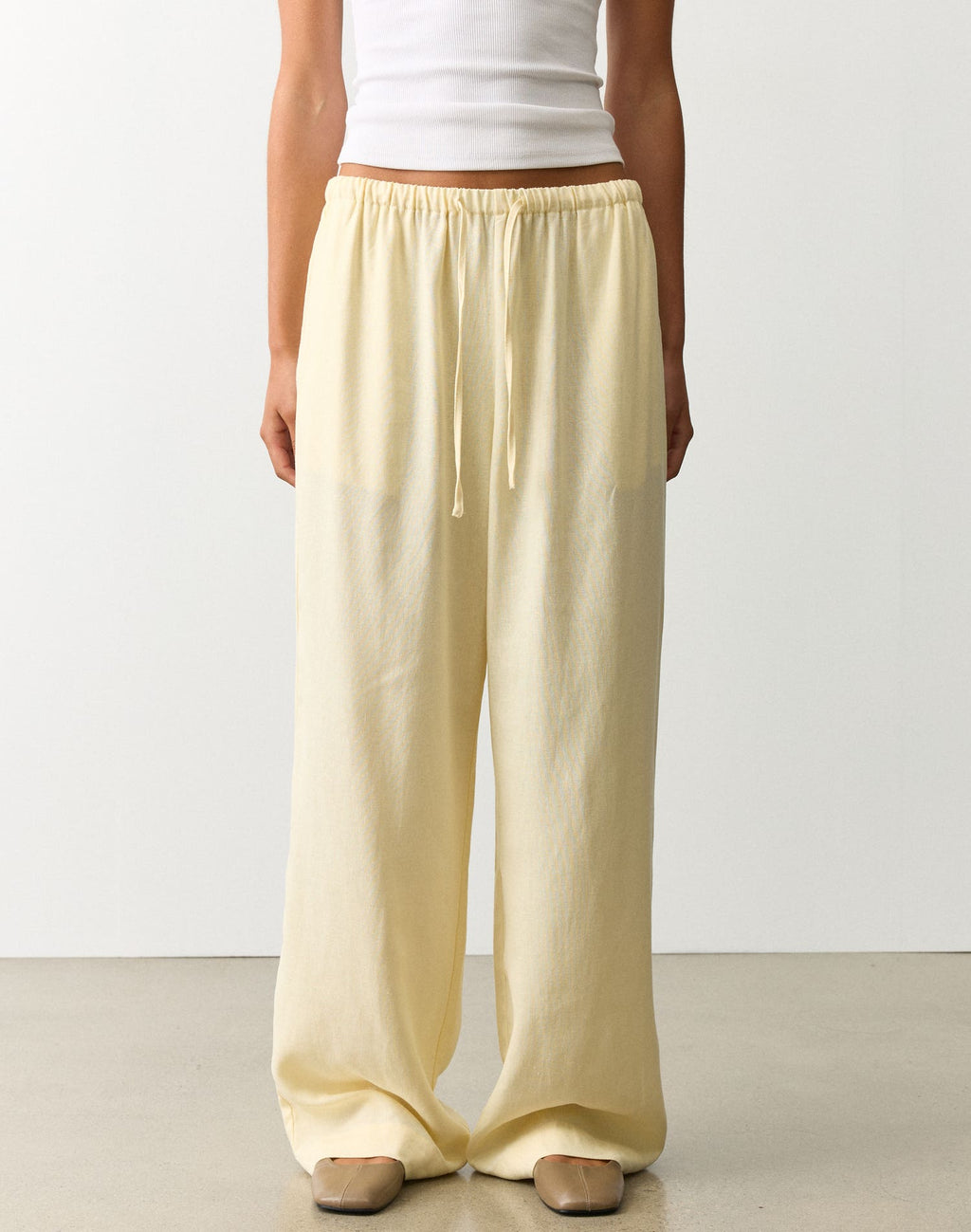 Bland linen pants
