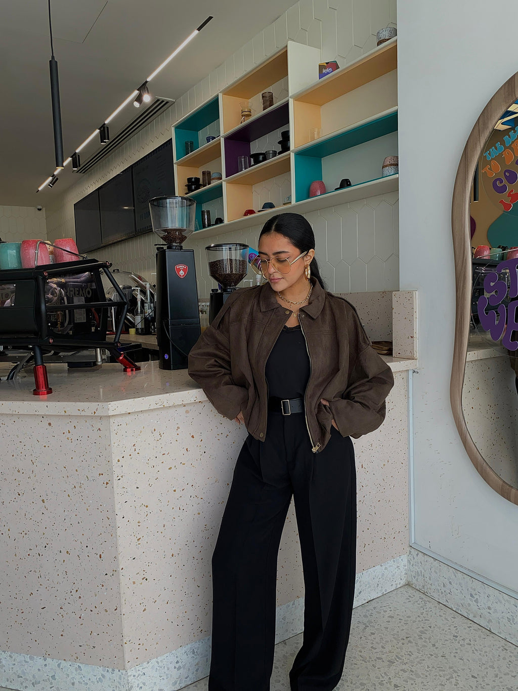 Espresso Suede jacket