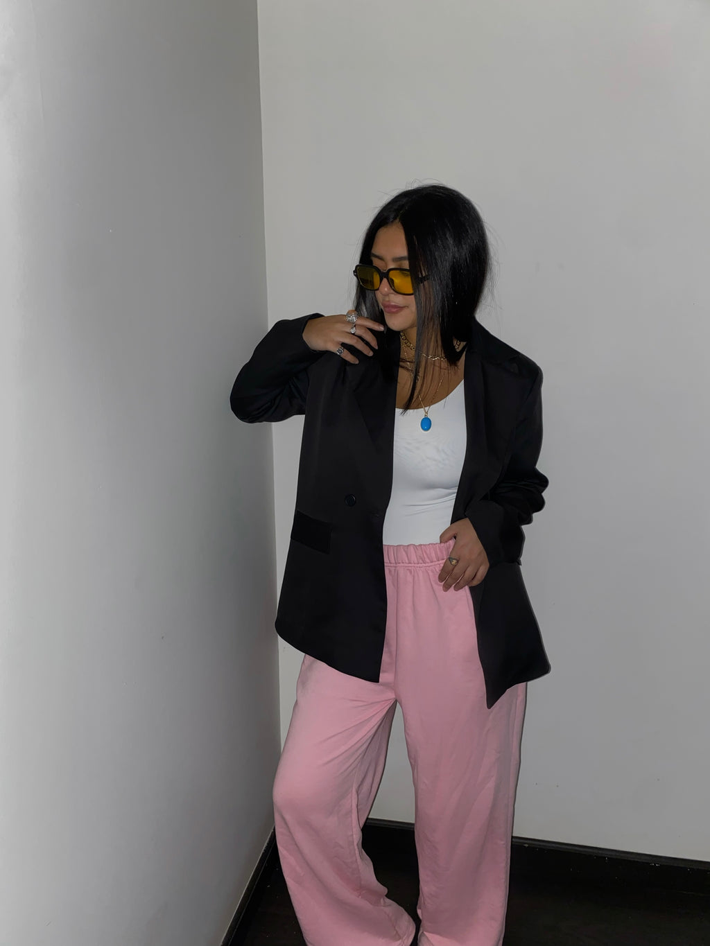 Brown Breasted blazer