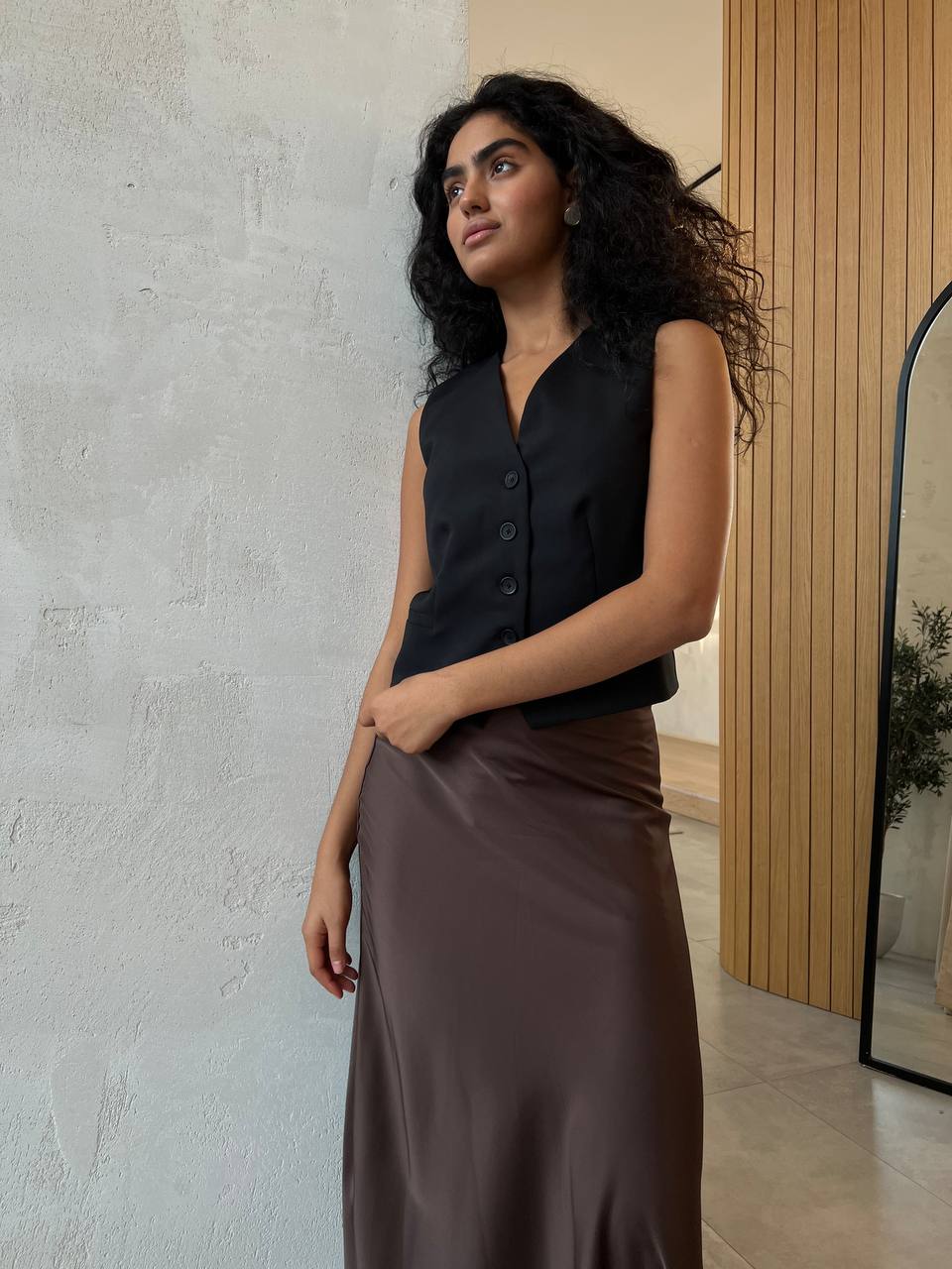 Brown Skirt