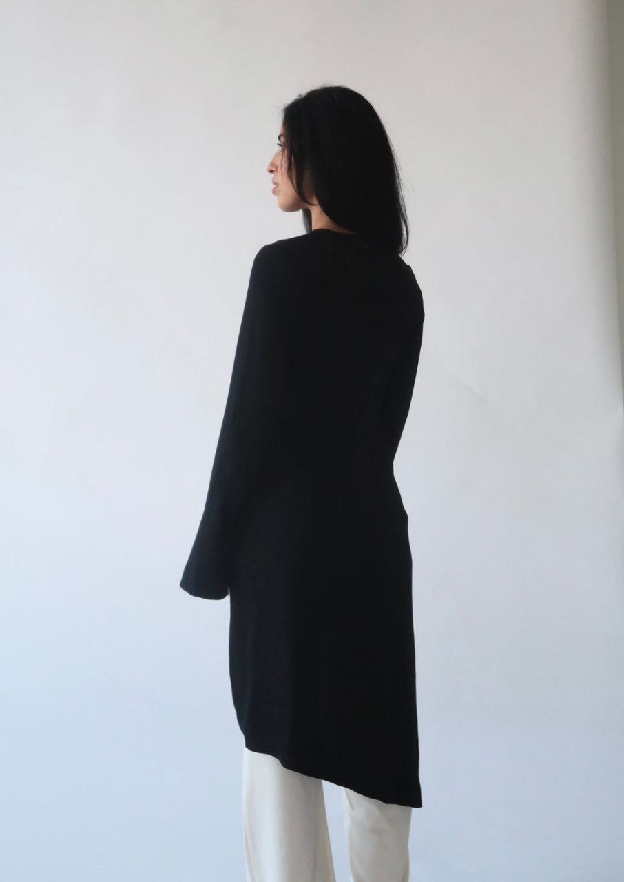 Black ASYMMETRIC TUNIC shirt8