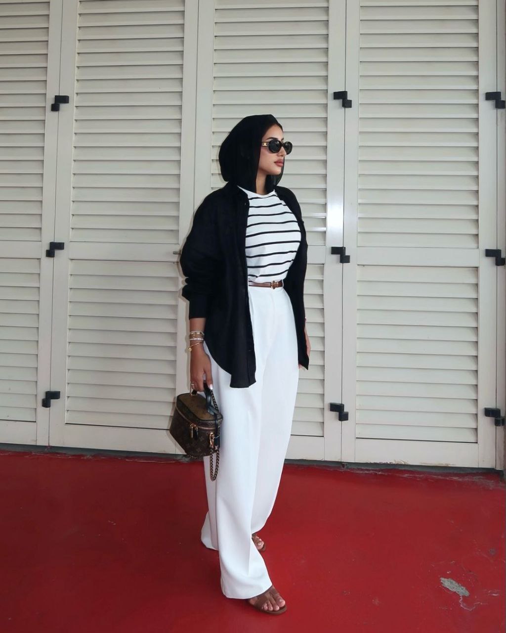 White Wide Leg Pants