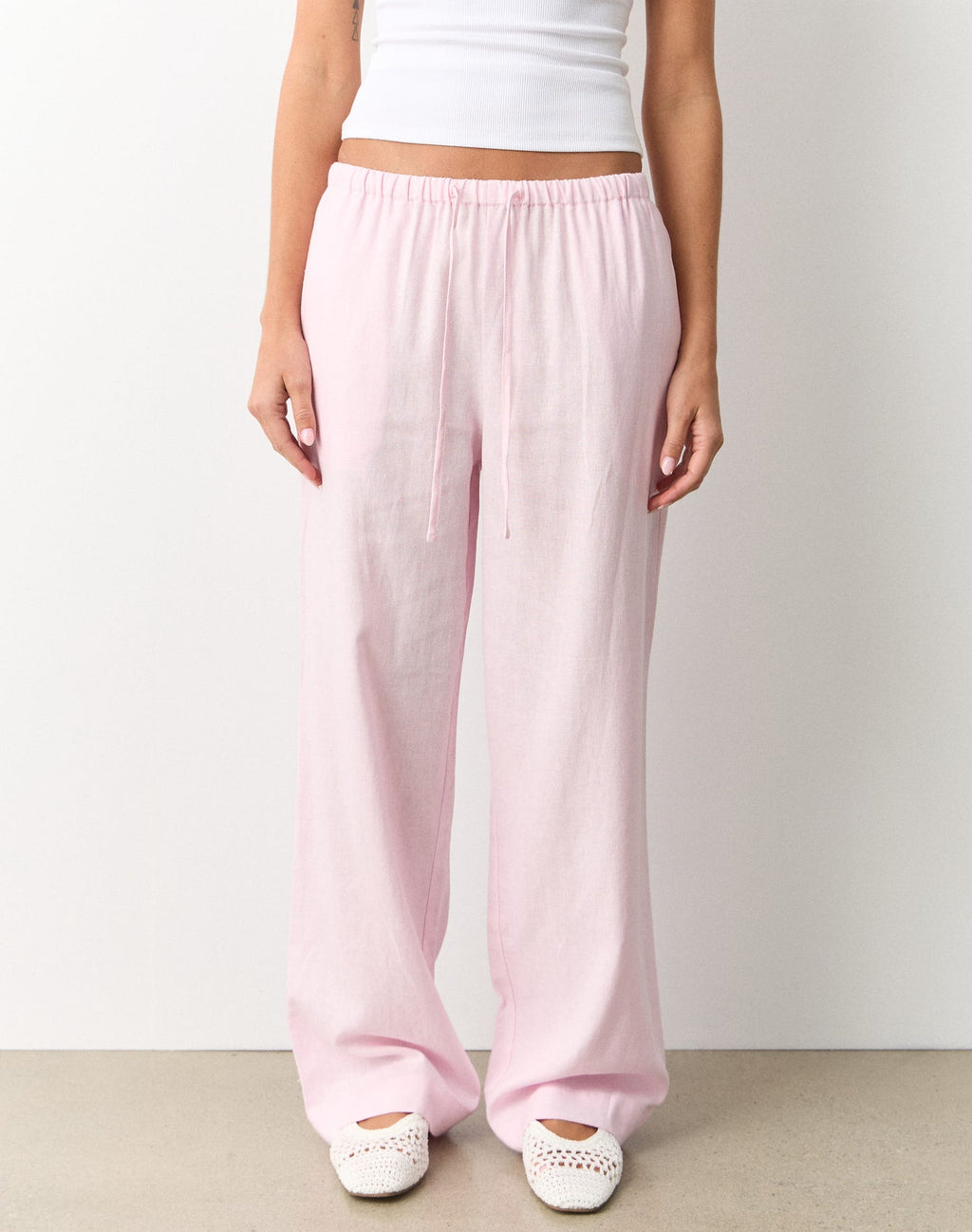 Bland linen pants