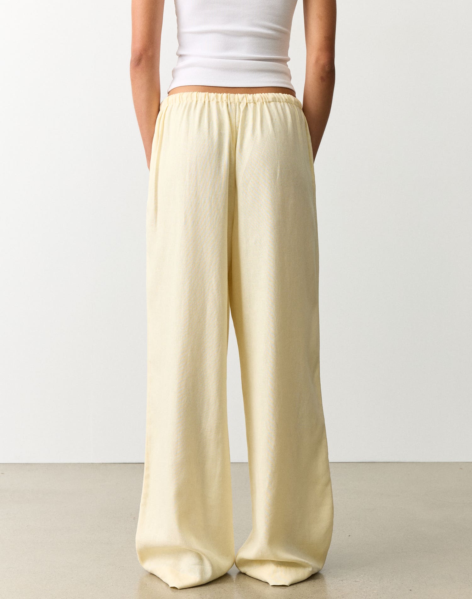Bland linen pants