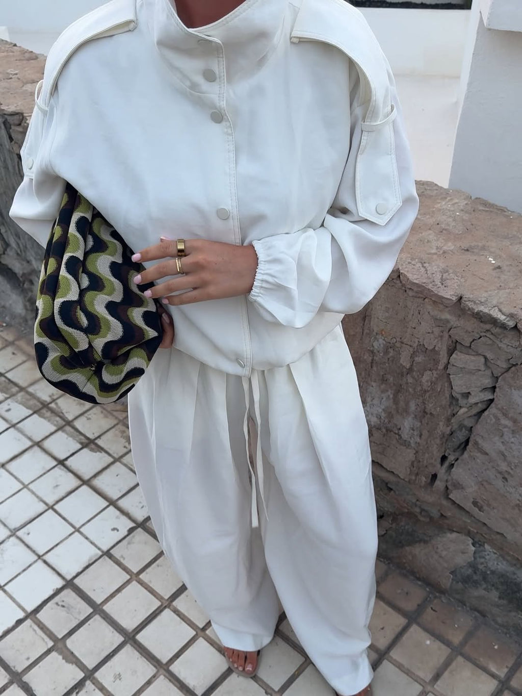 Oyster white set